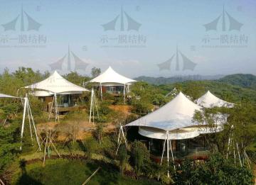 上海示一膜結構公司在浙江做過工程嗎？